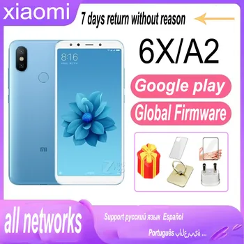 celular global version xiaomi redmi Mi A2/6x smartphone straight talk cell phones unlock android mobilephone 1