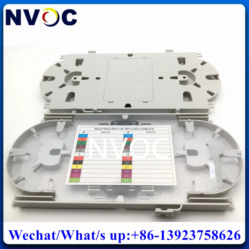 10 шт. 48-жильный лоток для оптоволокна с 48 портами пластиковый FTTH