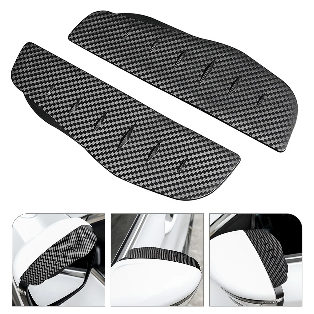 

1 Pair Automotive Vehicle Outdoor Rear Mirror Visor Side Mirror Visor Car Rearview Mirror Eyebrow Side Mirror Sun Visor