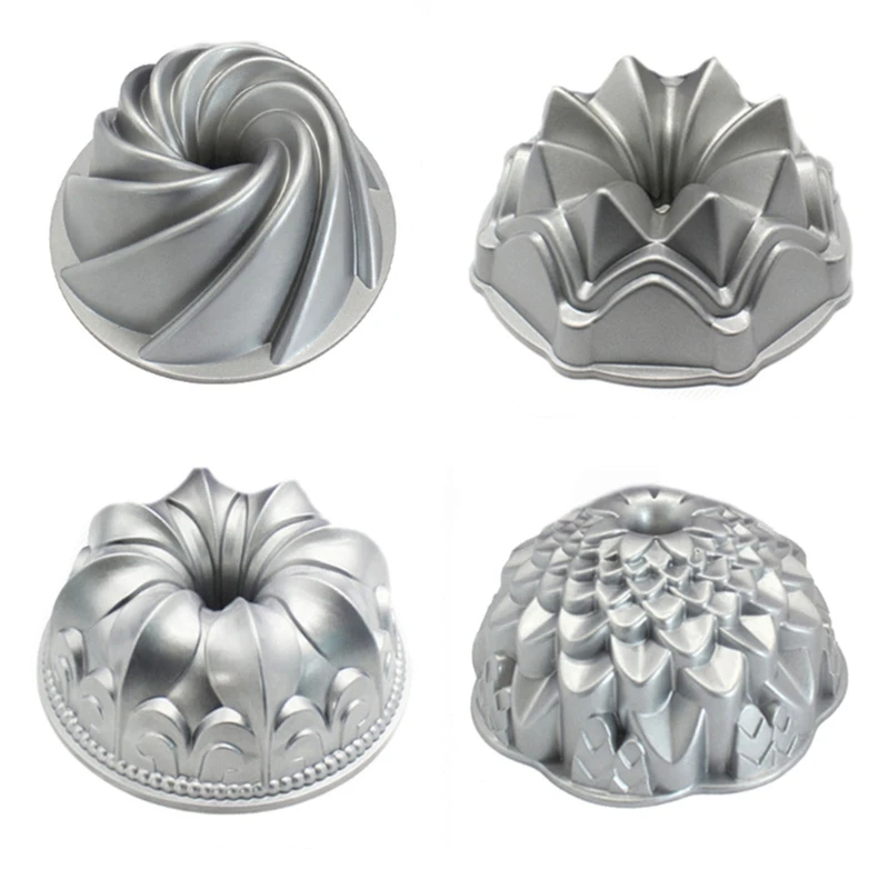 

Double Sided Gauze Cake Mold Tool Cake Pan Non Stick Shaped Tube Pan Durable Use