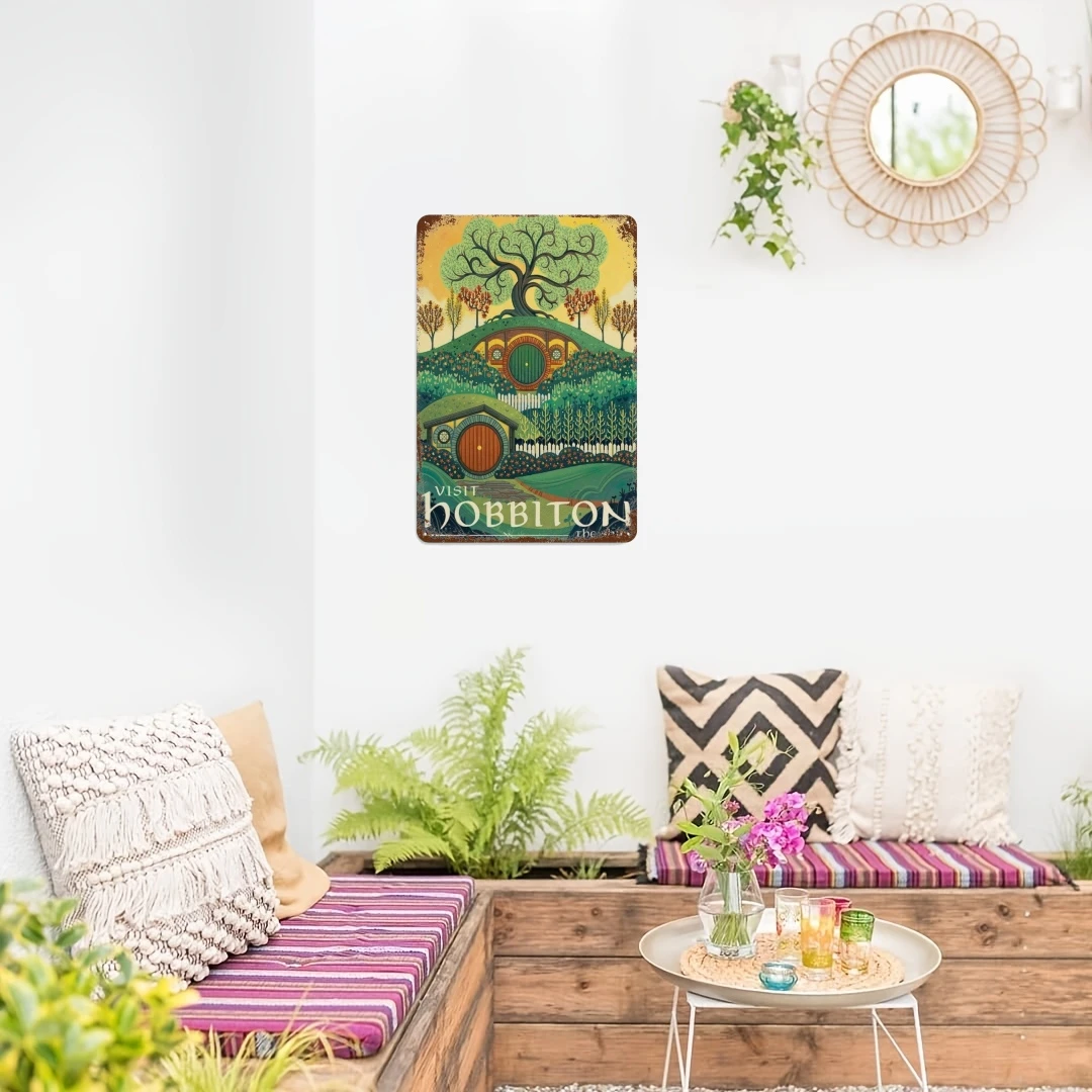 Металлическая табличка Mordor Castle