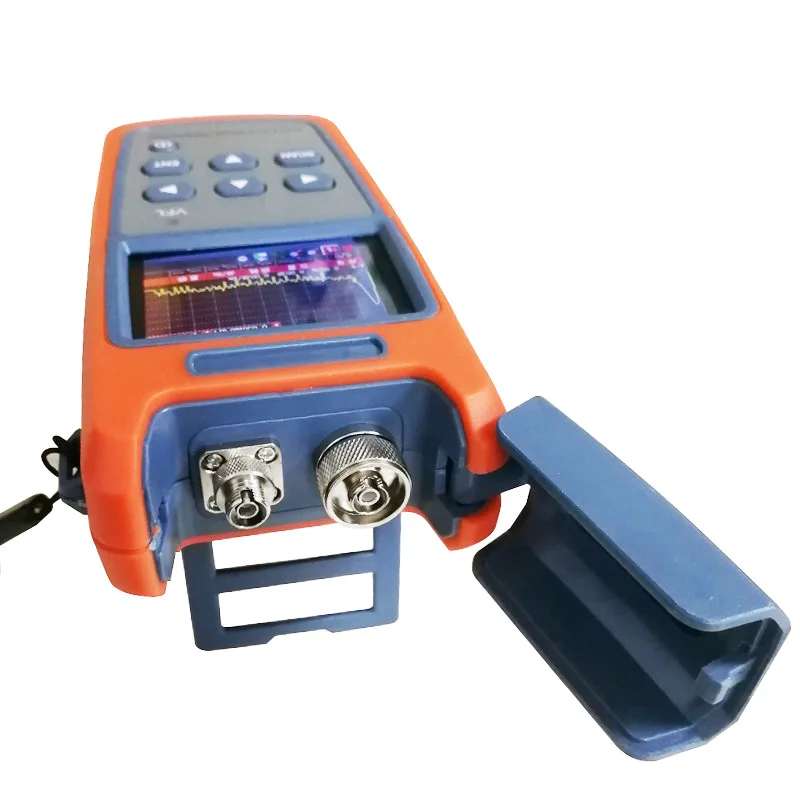 Mini 60KM Fiber Optic OTDR Optical Fiber Reflectometer Built In VFL with FC SC 1550nm Single Mode Free Shipping