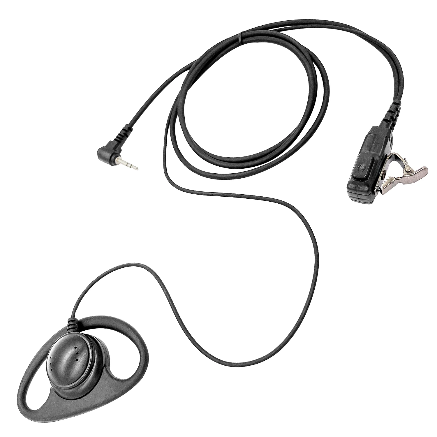 D type earphone walkie talkie Earpiece microphone headset for HYT TC1688,TC320,TC310 two way radios