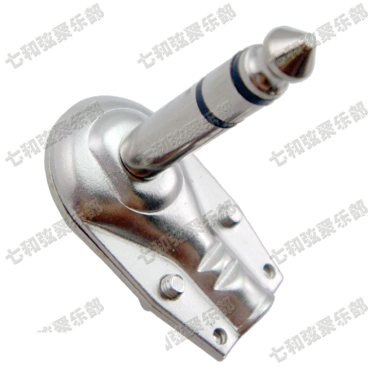 

2 шт., штекеры для микрофона, 6,35 мм, 1/4 дюйма