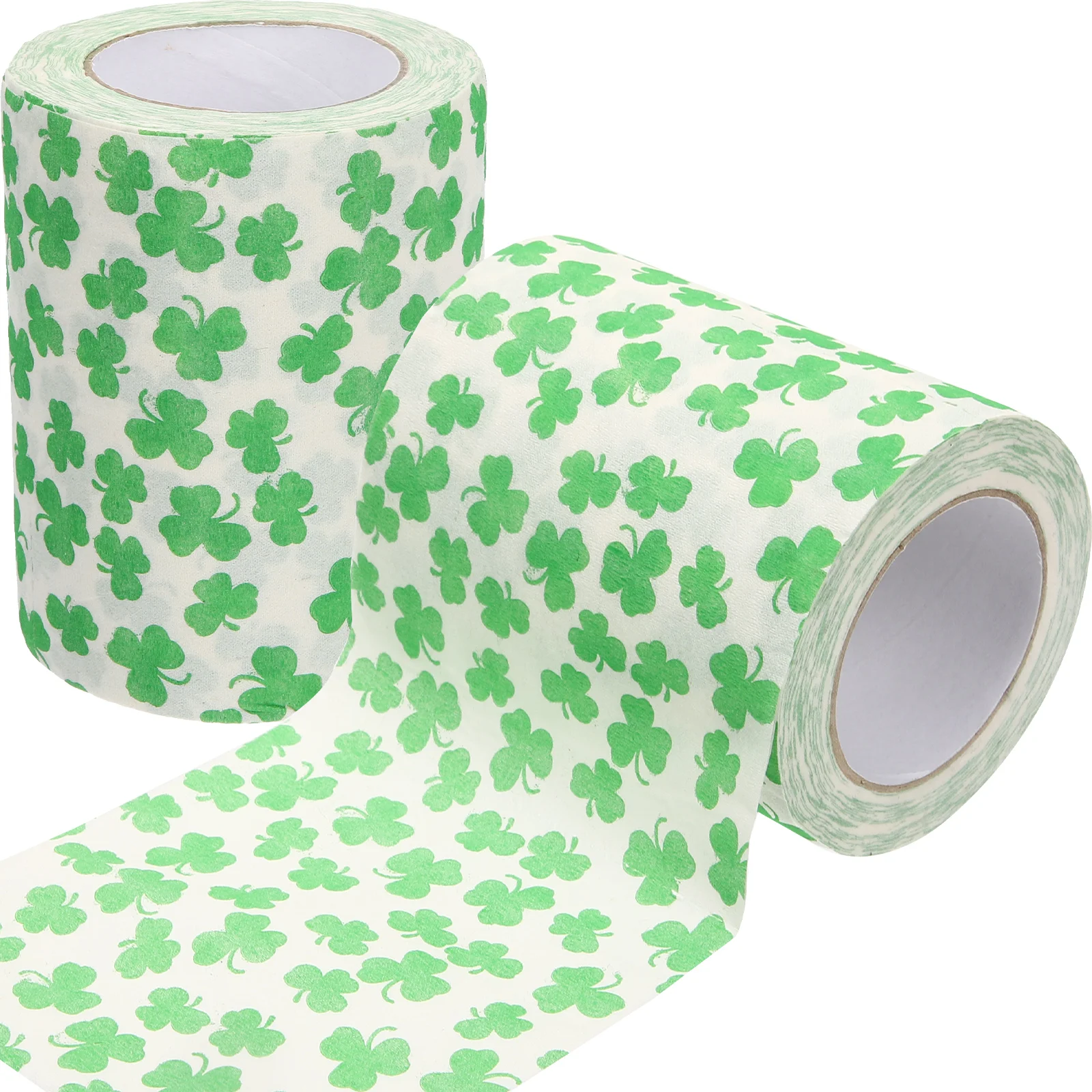 

2 Rolls Printed Paper Napkins Printing Toilet Bathroom Dinning Table Decor Prints Used Papers Dining Tissue