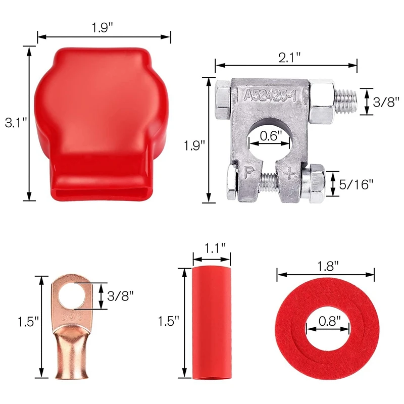 Аккумуляторная Клемма комплект верхних стоек аккумуляторная головка для