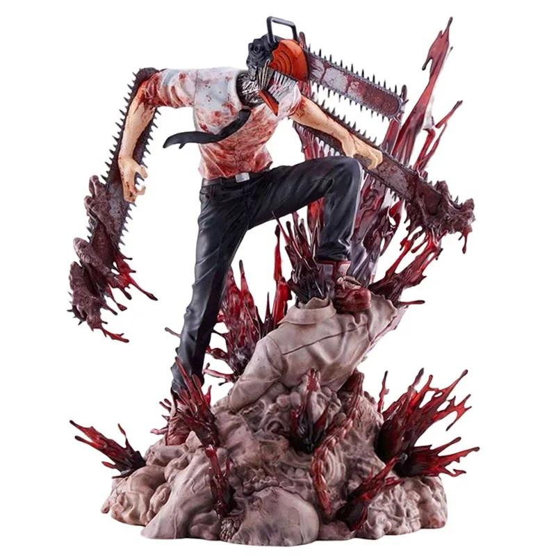 

Chainsaw Man 29CM PVC Benji Makima Reze Power Pochita Action Figure Collectible Model Doll Toys Figurine Manga