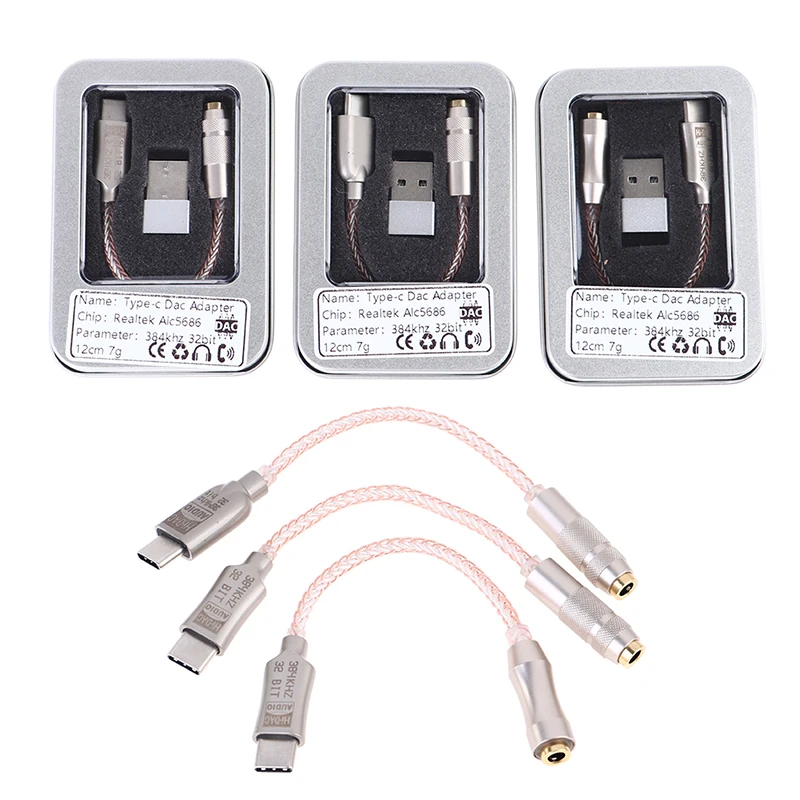 LXDAC A01 ALC5686 USB Type C до 3 5 мм ЦАП усилитель для наушников цифровой декодер