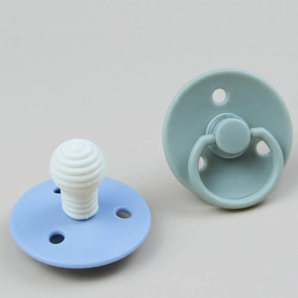 

Environmental Safety Infant Supplies Non-slip Spiral Silicone Food Grade Soother Nursing Accessory Nipple Baby Pacifier