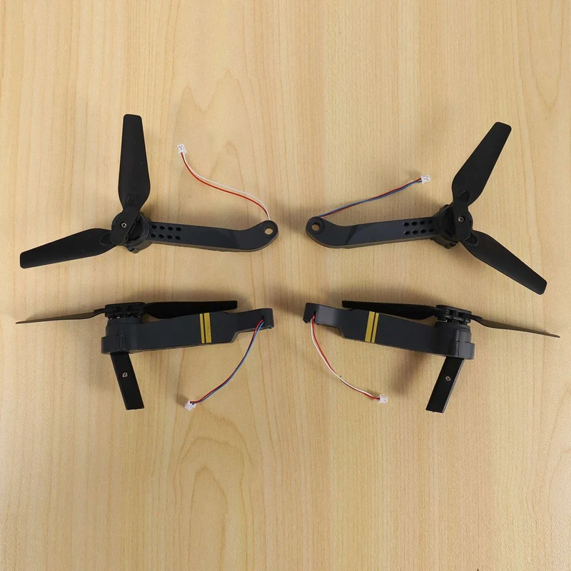 Запчасти для квадрокоптера 2X E58 RC осевые рычаги с мотором и пропеллером FPV