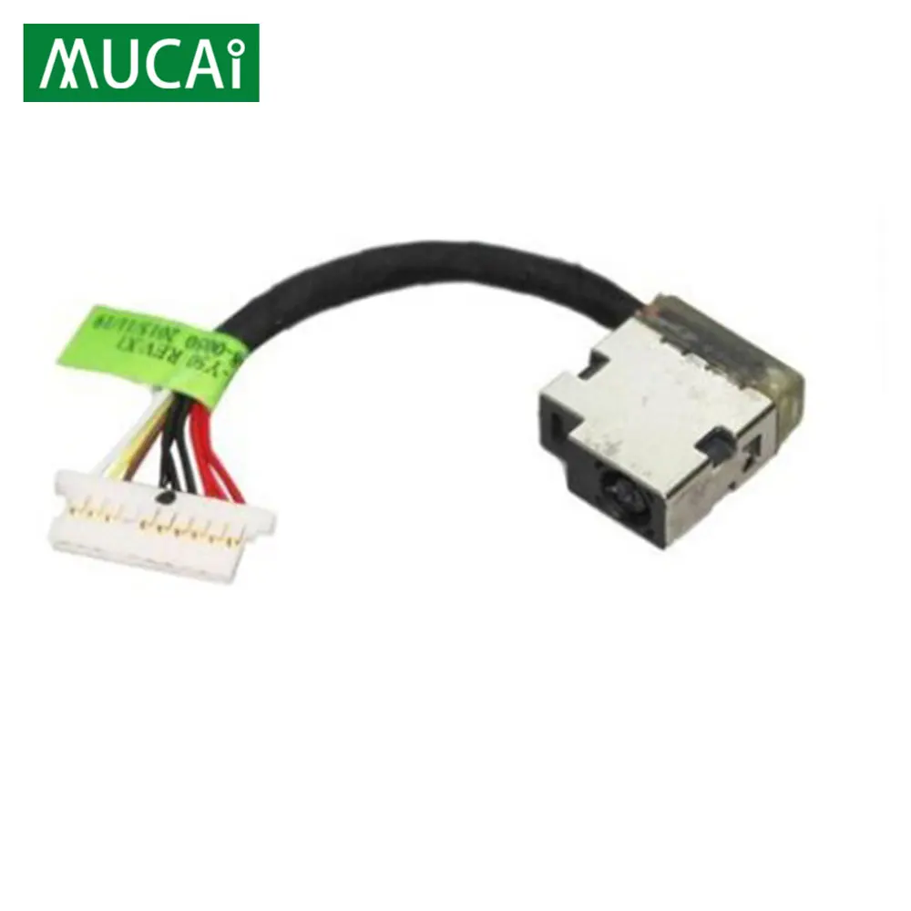DC Мощность Jack с кабелем для HP Разделение X2 13 13-M 13-M010DX 13-P 17-W ноутбук DC-IN шлейф 728600-FD4