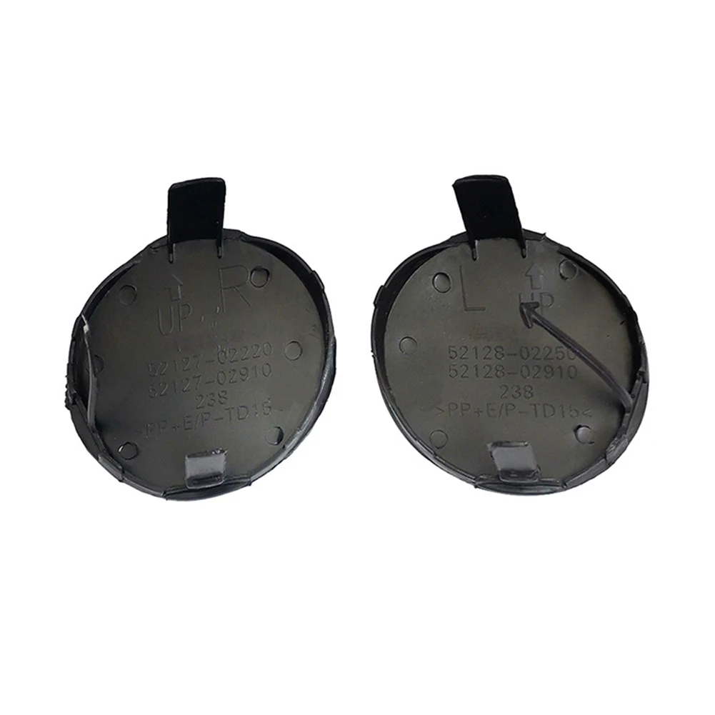 

For Toyota Corolla 2007-2009 Eye Cover Cap Front Towing Front Left/Right 2pcs 52127-02220 52127-02910 Brand New