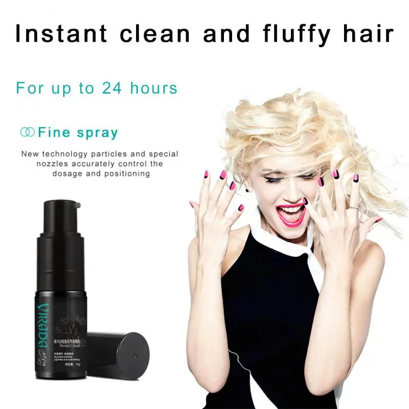 

Новая пушистая пудра для волос, пудра для увеличения объема волос, пудра для укладки волос унисекс, одноразовый воск для волос