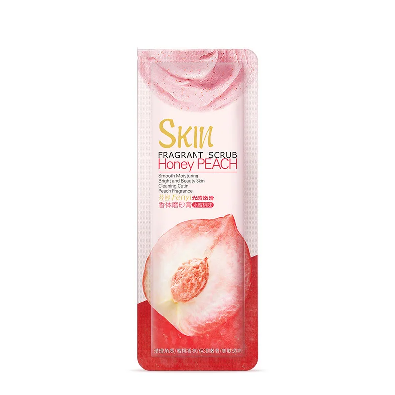 

Bath Body Scrub SPA 10 Pieces Peach Fragrance Sea Salt Body Scrub Body Clean Skin Horny Scrub Bath Salt Exfoliating Scrub