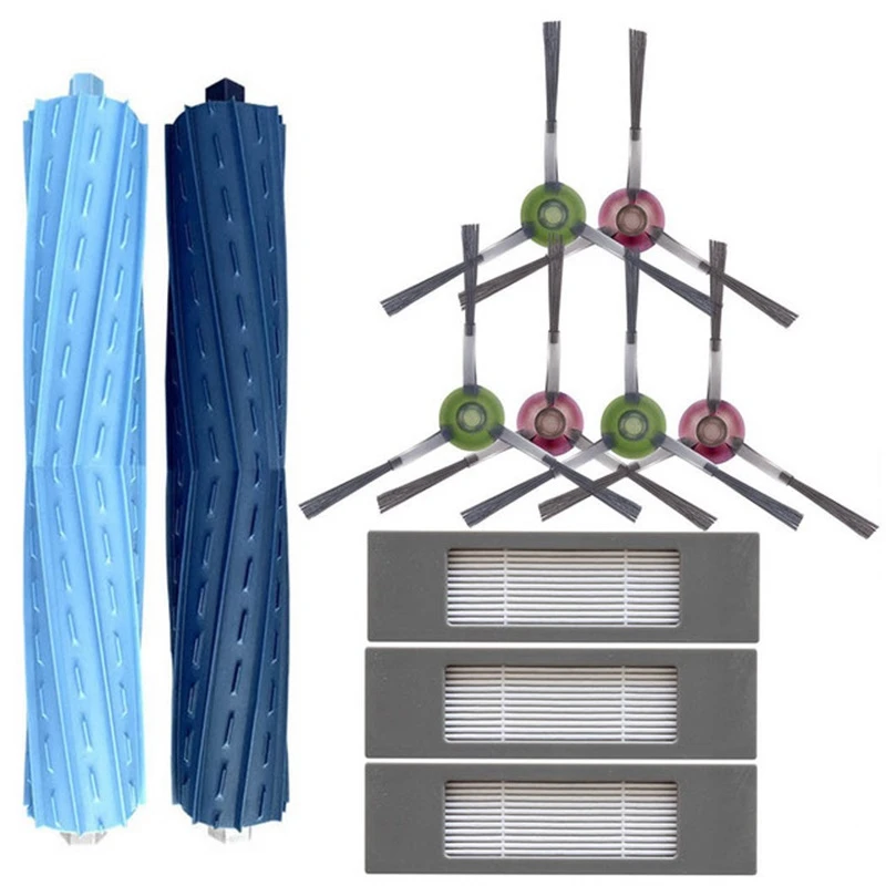 

EAS-основная щетка, боковая щетка, HEPA-фильтр, сменные детали для очистки Ecovacs T9AIVI аксессуары для робота-пылесоса