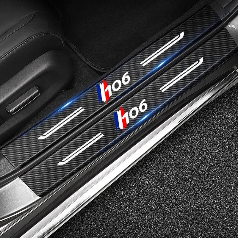 Внутренняя лента против царапин автомобильный аксессуар для Peugeot 106 задний