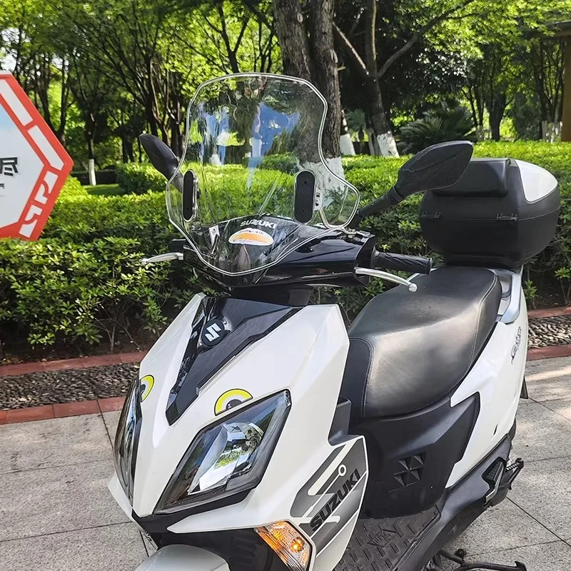 Подходит для Suzuki Uy125, ветровое стекло PC, переднее ветровое стекло Haojue Afr125, специальное модифицированное переднее ветровое стекло, аксессуары. (art.: 3920d91c4df12) - 3920d91c4df12