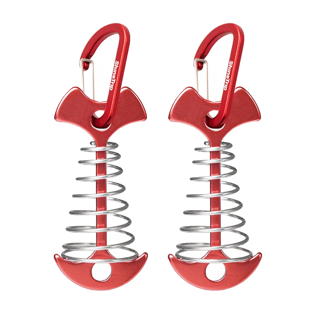 

2pcs Outdoor Spring Rope Buckles Multifunctional Fixed Tools Deck Rope Buckles