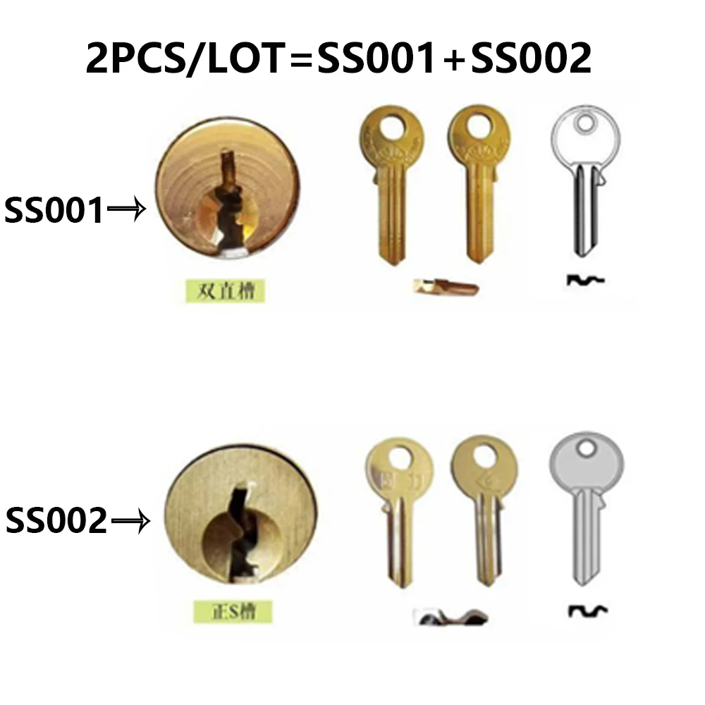 

Инвентарь распродажа Lishi 2 в 1 инструменты SS001 SS002 для дверного гражданского замка ручной инструмент SC1 SC4 KW1 KW5 GO2R Профессиональный слесарный