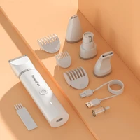 pet hair clipper with 4 blades grooming machine trimmer nail grinder prefessional haircut for dogs cats drop shipping