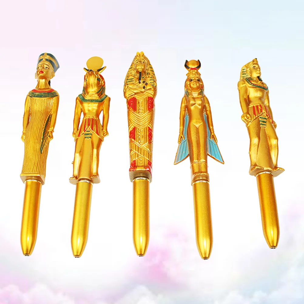 

5 шт. креативная шариковая ручка Египетский герой Фараон стандартная шариковая ручка рекламная акция подарок для домашнего магазина