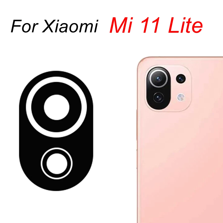 Стеклянный объектив задней камеры для Xiaomi Mi 11/11 Pro/11 Lite/11 Ultra/11i/11X/11T Pro запасные