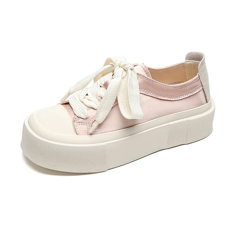 

Кожаные элегантные туфли на массивной платформе на среднем каблуке для женщин 2023 Модные Спортивные Повседневные кроссовки женские модные ...