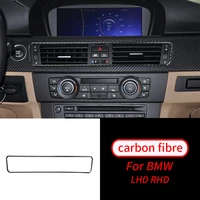for bmw e90 e92 e93 3 series 2005 2012 real carbon fiber central control air outlet frame decoration automotive interior
