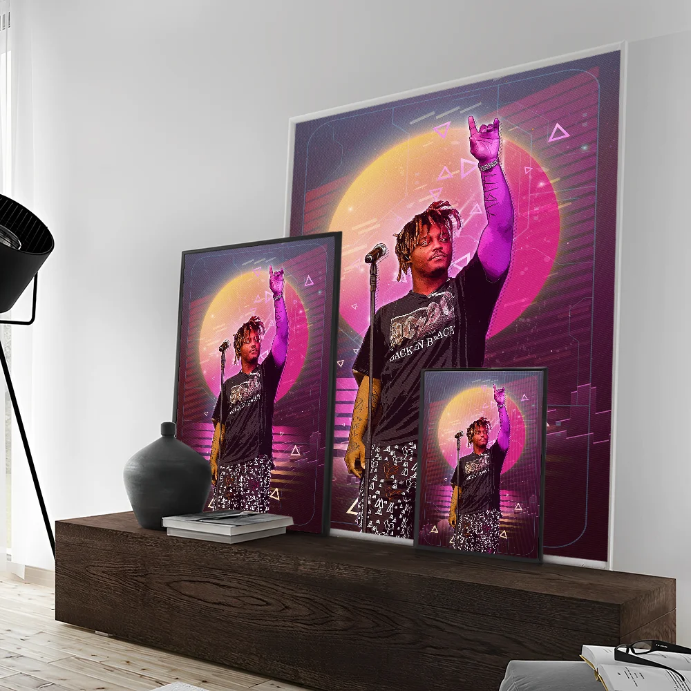 Juice WRLD рэпер классические винтажные постеры водостойкая бумажная наклейка