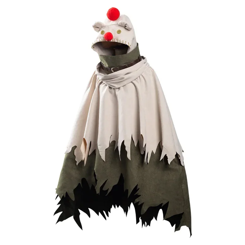 Final Fantasy VII: Remake Intergrade Yuffie Kisaragi Moogle Cape Косплей Костюм Хэллоуин Карнавальный костюм