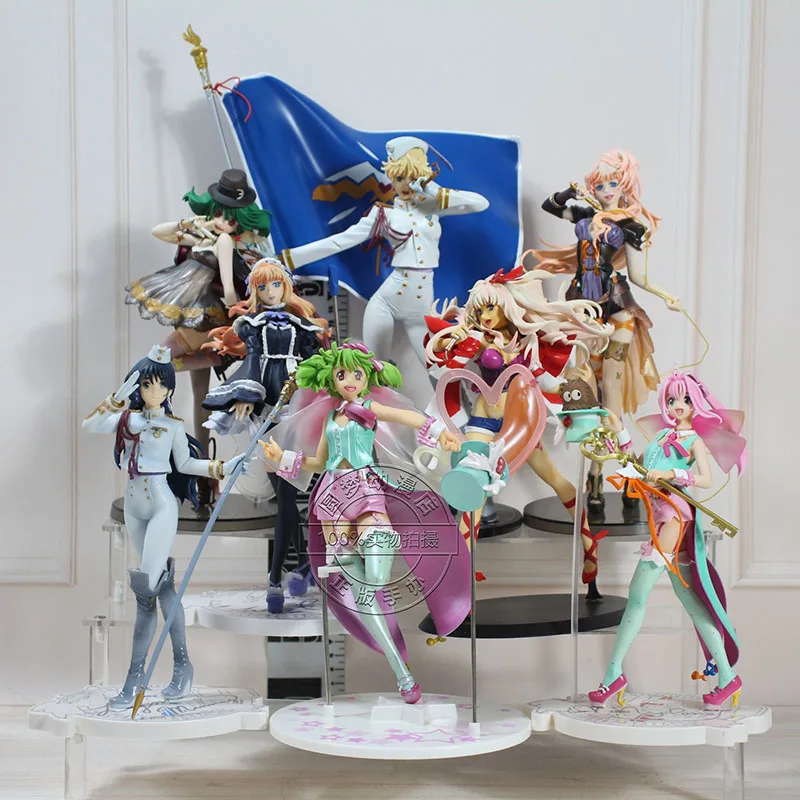 

Macross Frontier Action Figure Sheryl Nome Ranka Lee Klein Klan Anime Lovely Model Desktop Ornament Toys