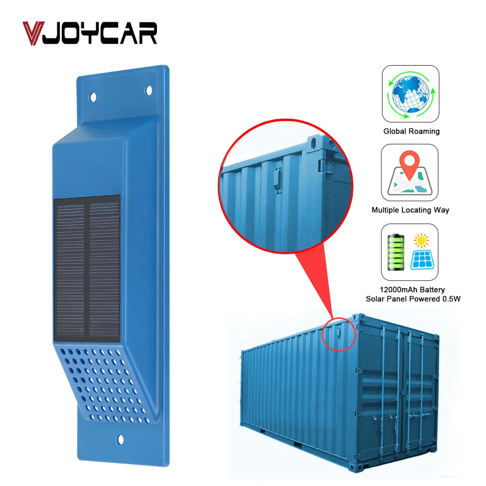 Автомобильный локатор VJOY на солнечной батарее 12000 мАч GPS-трекер с защитой от кражи