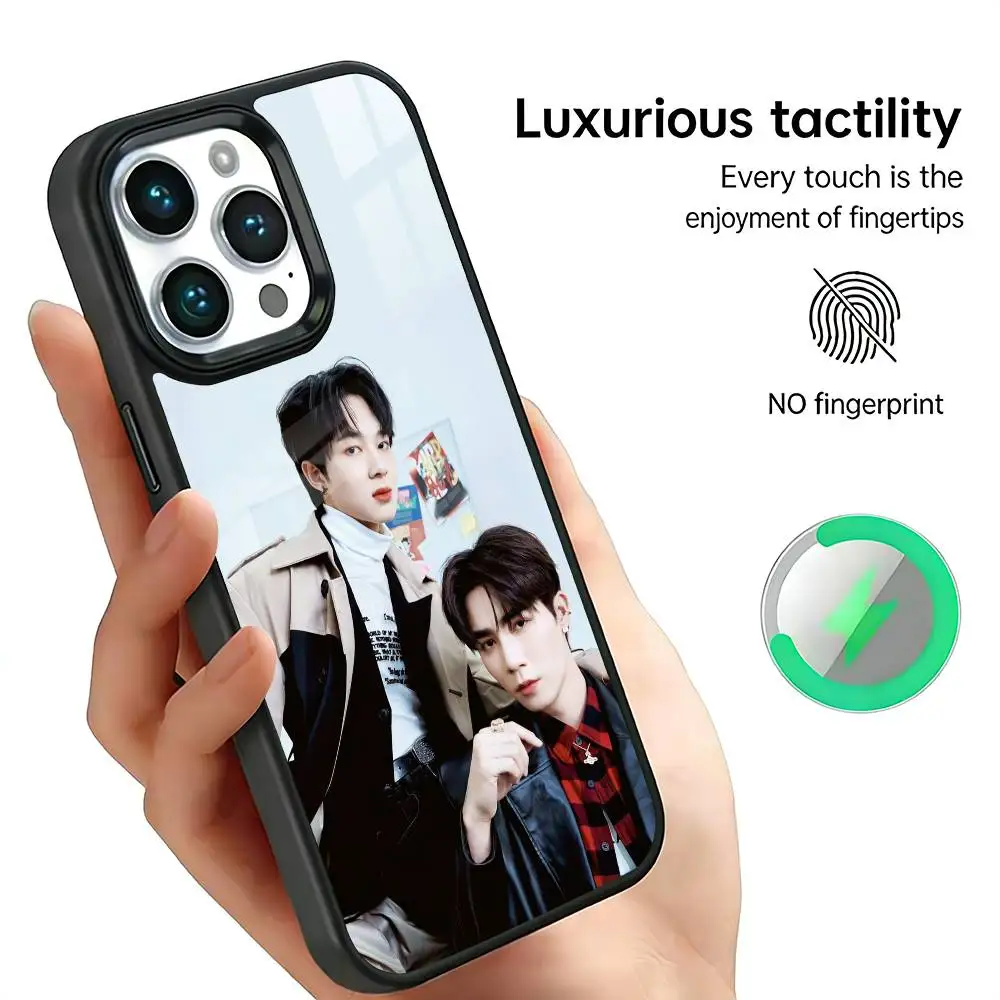 Чехол для телефона ZeeNuNew Zee Pruk NuNew cutie pie для iPhone 17, 16, 15, 14, 13, 12, 11 Plus, Pro Max с поддержкой беспроводной зарядки Magsafe. (art.: 3920dcd00432b) - 3920dcd00432b