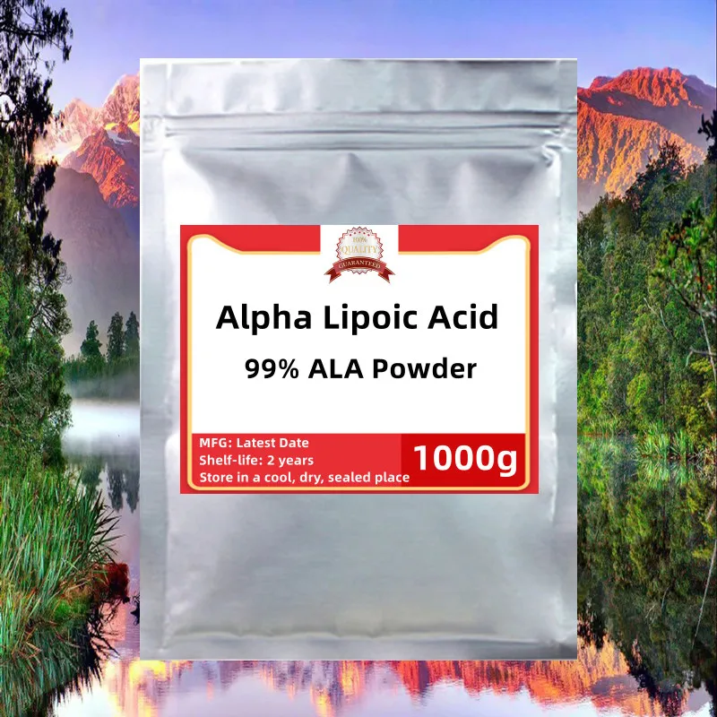 

50-1000g High Quality 99% Alpha Lipoic Acid, LAL Free Shipping