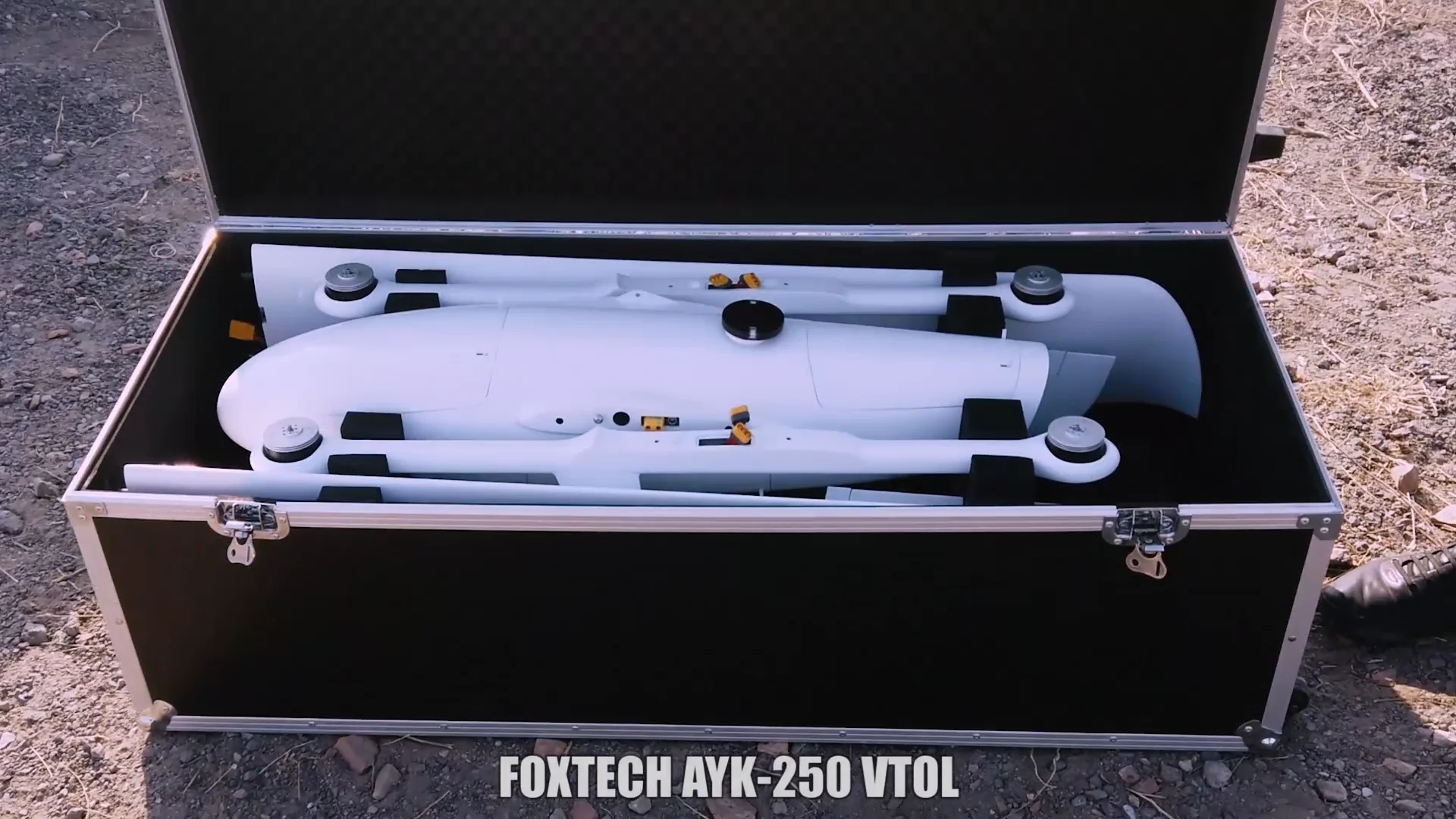 

Foxtech AYK-250 Long Range RC UAV Plane Fixed Wing UAV VTOL