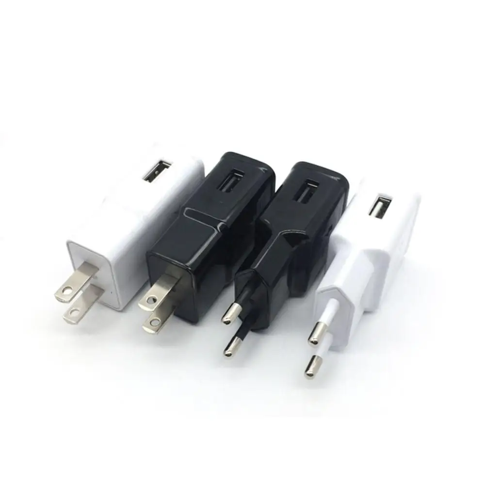 Eu Us Fast Charge Eu Us Plug Adapter Charging Head Fast Charging High Quality Usb Mobile Phone Charger For Iphone Samsung Xiaomi images - 6