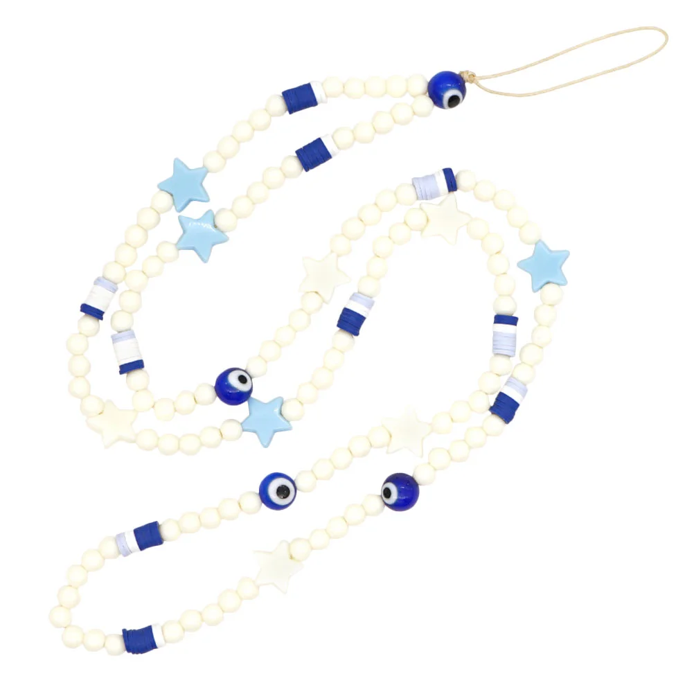 

Lanyard Strap Chain Beaded Cell Charm Neck Mobile Wrist Hanging Lanyardspendant Rope Holder Diy Beads Accessory Keychain Unique