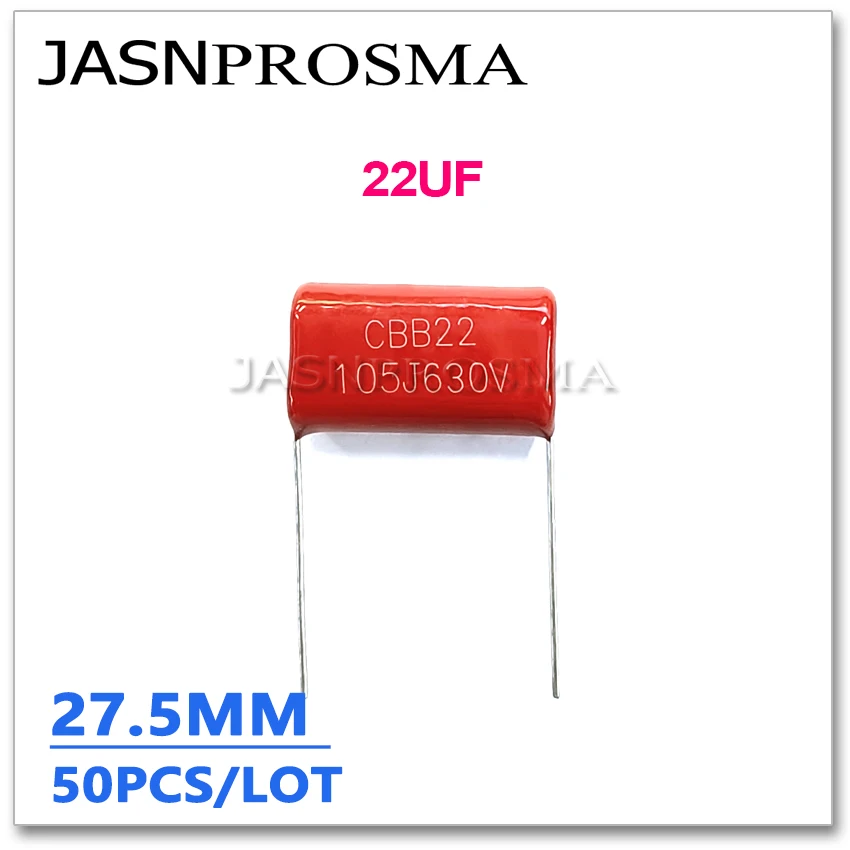 

JASNPROSMA Φ шаг 27,5 мм 100 в 50 шт. 22UF 226J 5% емкость металлизированной пленки