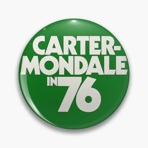 Carter Mondale в 1976 году мягкая брошь на пуговицах металлическая шляпа значок для