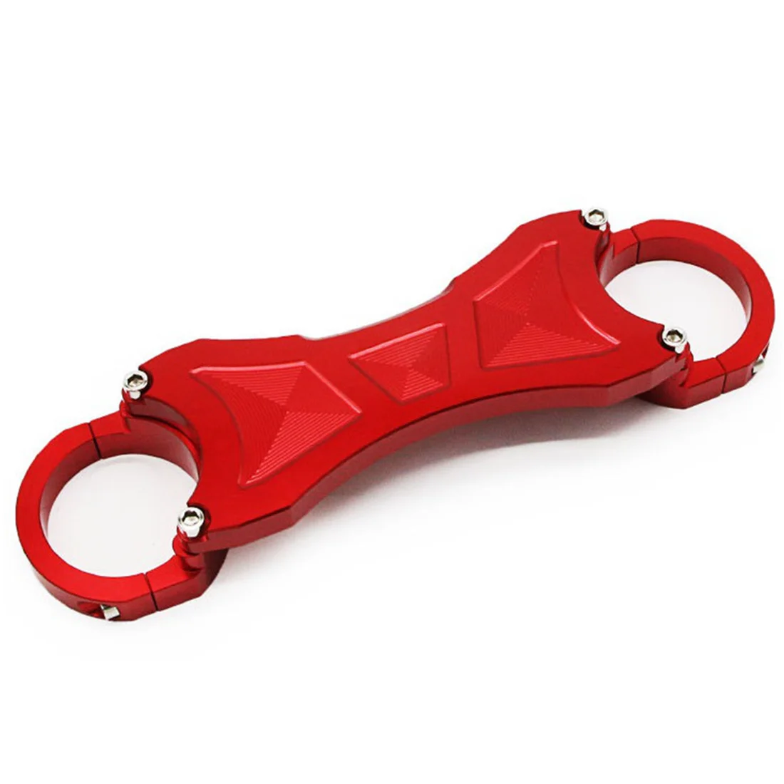 

Motorcycle Front Fork Suspension Shock Absorber Balance Bracket for Yamaha XMAX300 XMAX 300 X-MAX 250 125 400(Red)