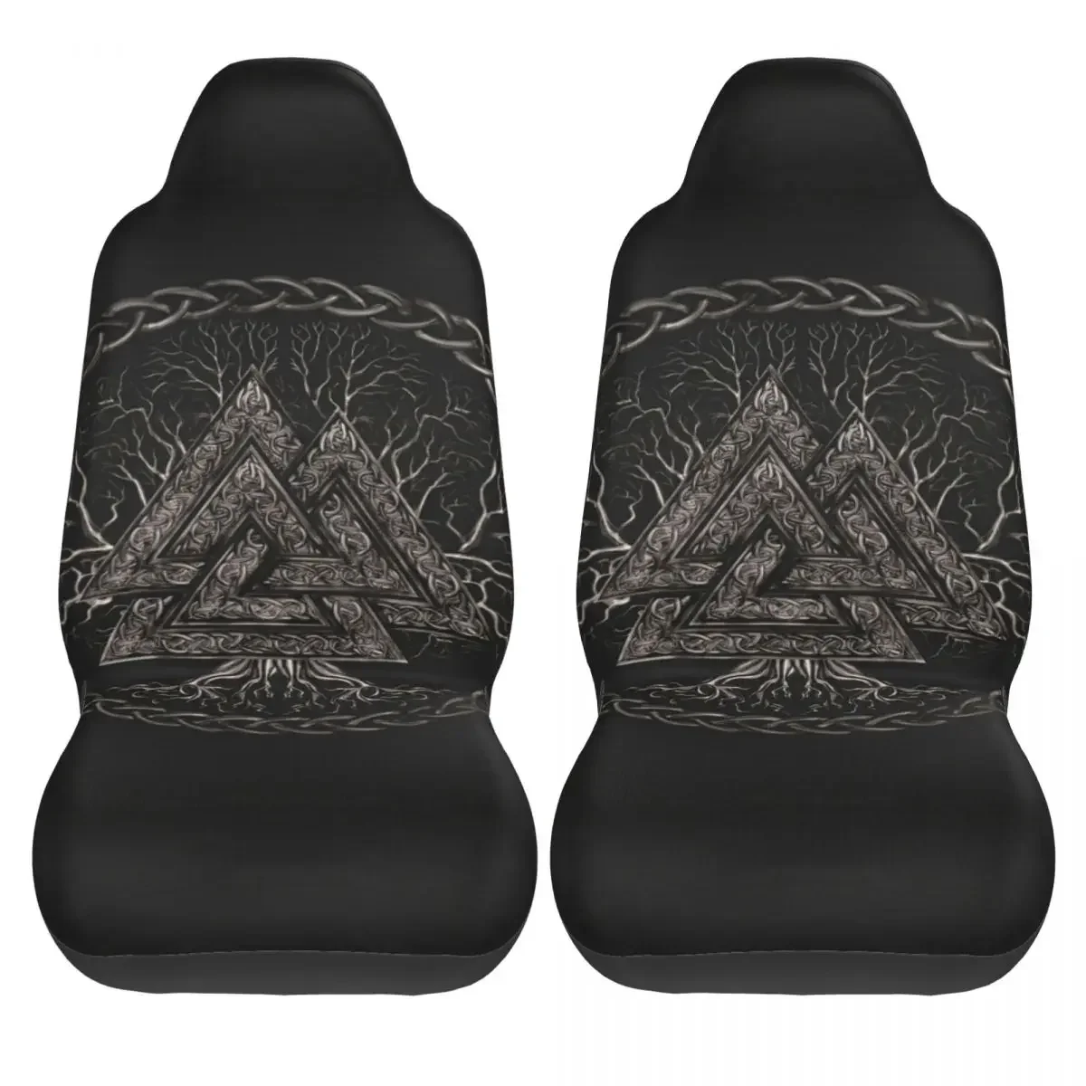 Чехол на сиденье автомобиля Valknut And Tree Of Life yggrdracil универсальная Передняя защитная