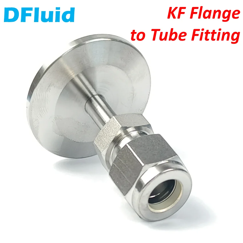 Фланцевый фитинг KF для труб LOK KF16 KF25 KF40 KF50 1/8 1/4 3/8 1/2 дюйма 3 мм 6 8 10 из нержавеющей