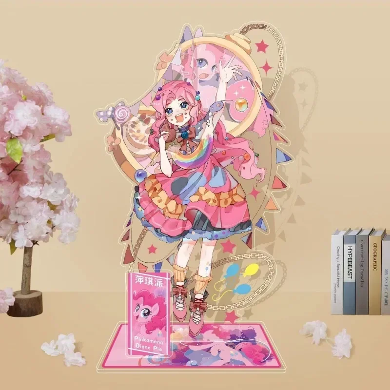 Мультяшные фигурки My Little Pony: Кавайные акриловые стенд-модели Рэйнбоу Дэш, Твайлайт Спаркл, Рарити. Настольные украшения, подарки для фанатов и коллекционеров. (art.: 3920dc85d8078) - 3920dc85d8078