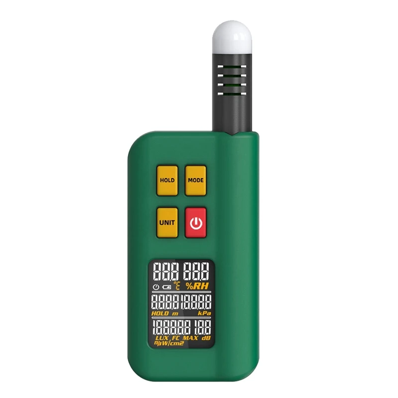 A50I BSIDE GX1 6 в 1 детектор окружающей среды гигротермограф датчик воздуха осветитель