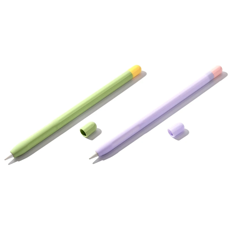 

2 шт., силиконовый чехол для Apple Pencil 1-го поколения
