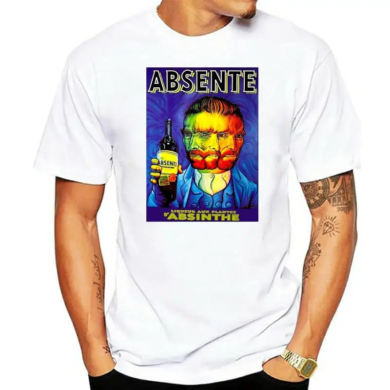 

Absinghe-Camiseta de Van Gogh, camisa de nuevas tendencias