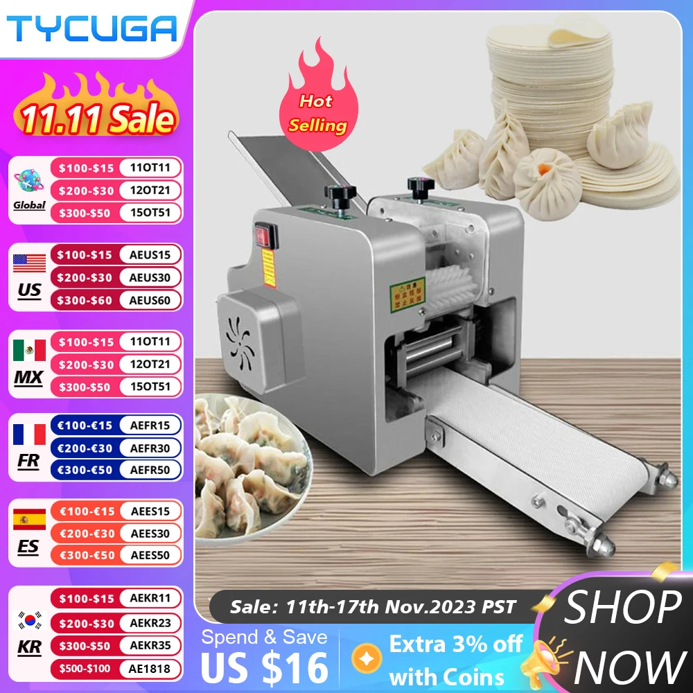 

Noodle/Dumpling/ Wonton Wrapper Maker Machine Home Make Pasta Maker Wonton Skin Maker Slicer Dumpling Forming Machine 1/2/3 Mold