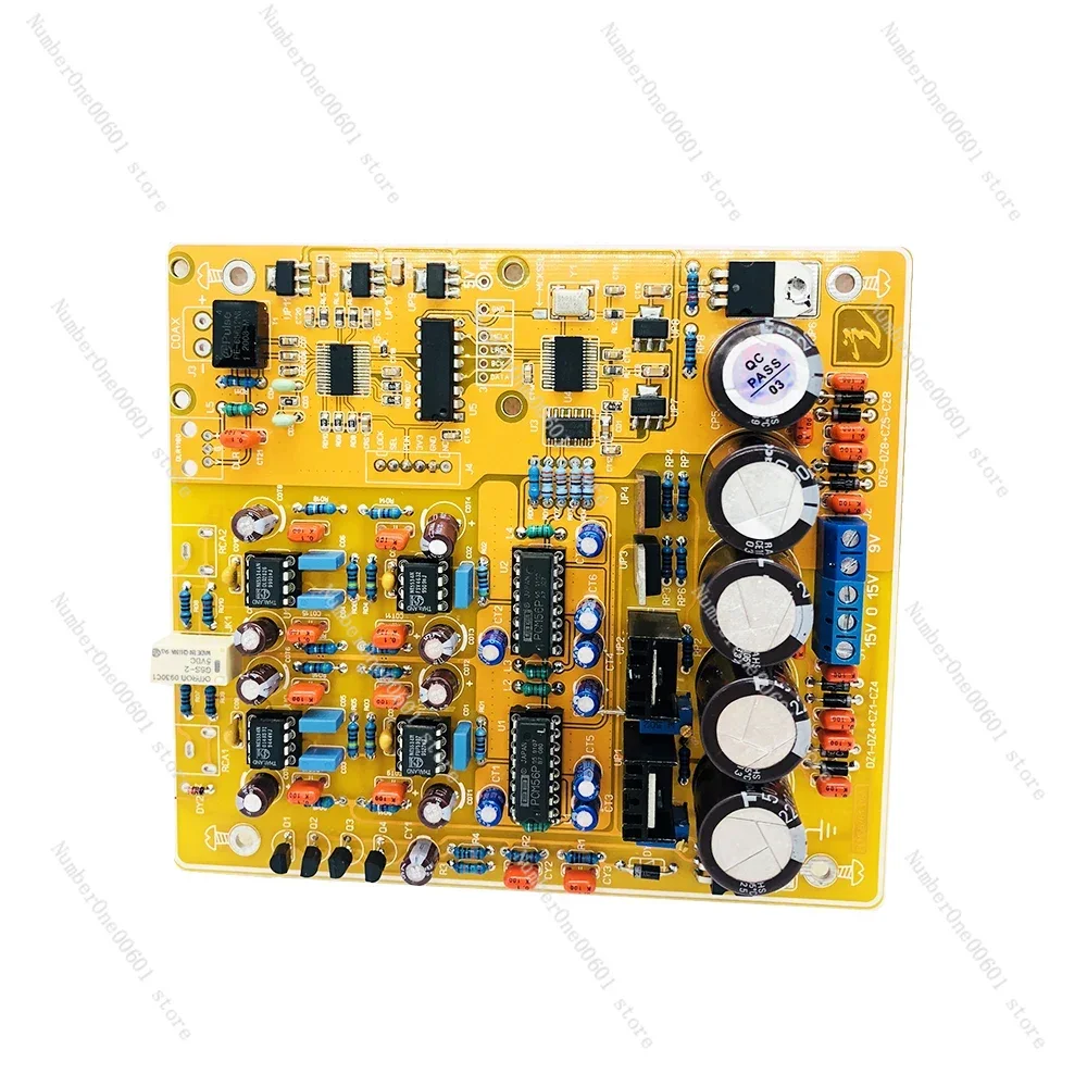 Плата декодера PCM56 PCM61 Поддержка USB Bluetooth вход оптический коаксиальный
