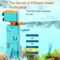 fish tank filter three in one submersible pump built in circulating pump water purification filter aquarium accessories 220 240v