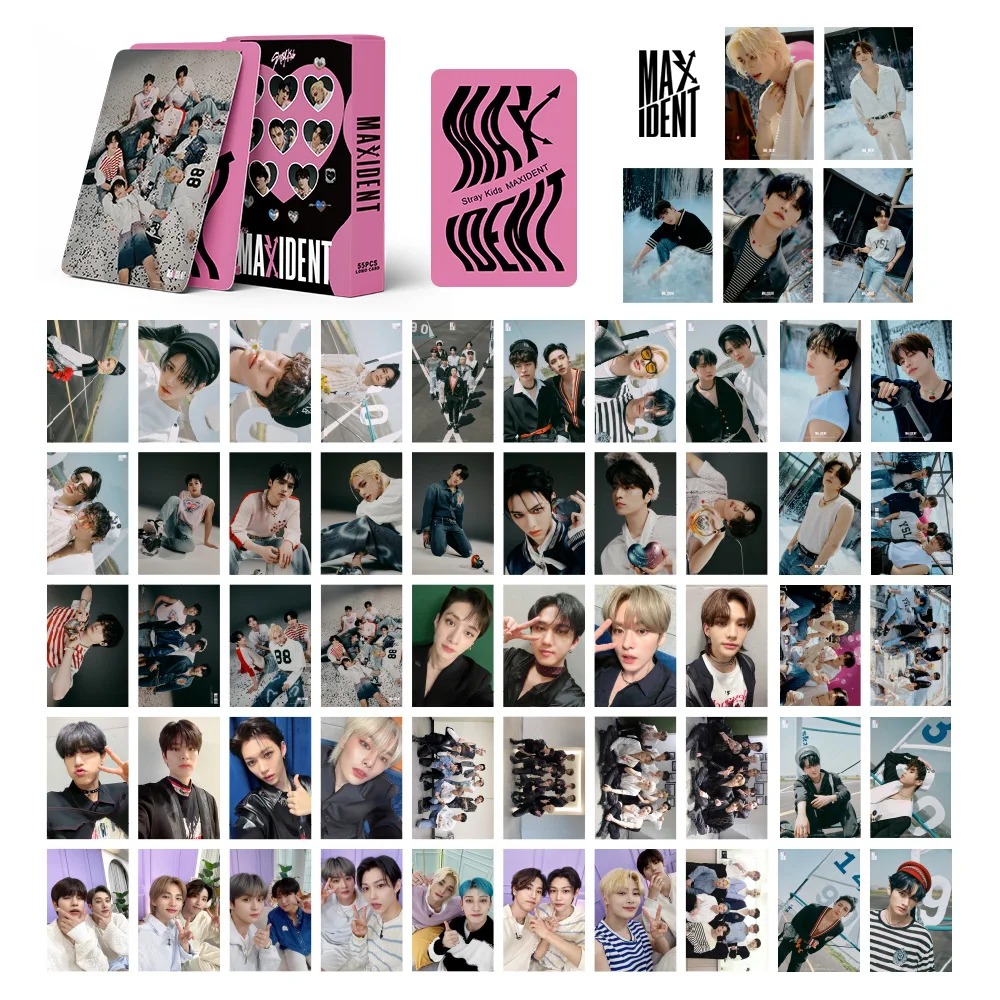 KPOP бродячие дети ODDINARY MANIAC MAXIDENT звуковой альбом Lomo Crads Фотокнига коллекция